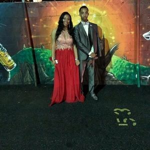 My Prom Dress Worn Once In Great condition !!